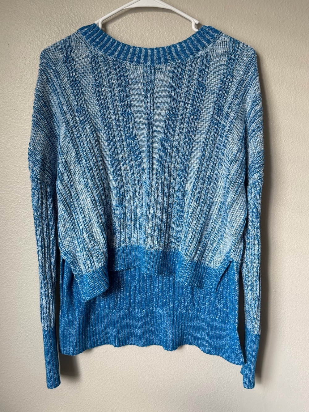 Anthro Pilcro Textured High-Low Boho Knit Pullover XS - Picture 2 of 6